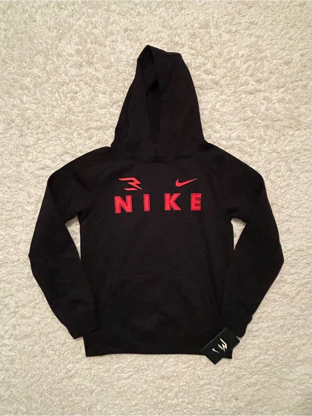 Boys Nike 3BRAND Black and Red Matching set size M (10-12) NWT